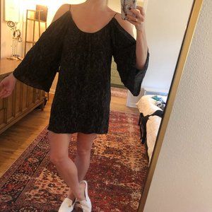 Parker Snakeskin Silk Party Dress